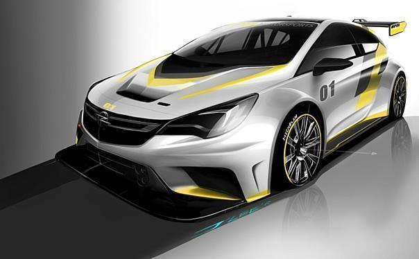 Opel präsentiert den neuen Tourenwagen am 15. Oktober in Belgien / Entwicklung des rund 330 PS starken Rennwagens verläuft planmäßig 